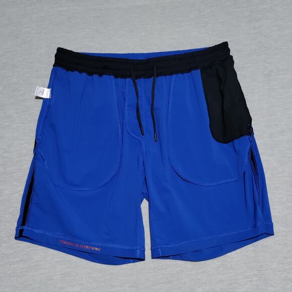 Rhone Versatility Unlined 9" Shorts Mens Large Blue Training Stretch Athletic - Picture 6 of 15